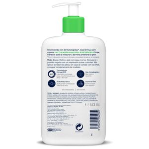Loção de Limpeza Hidratante CeraVe (Pele Normal e Seca; Sem Perfume) - 473mL