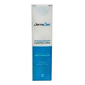Locao Antiperspirante para Maos e Pes Dermosec 60ml