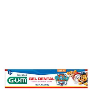 Gel Dental GUM Patrulha Canina Sabor Tutti-Frutti 50g