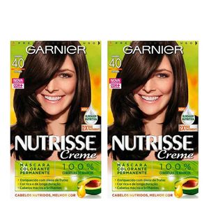 Tintura Garnier Nutrisse 40 Tamarindo  2 Unidades