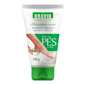 Creme Para Pes Aldermina Bravir 120g