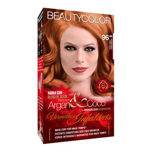 Coloracao Permanente BeautyColor Argan&Ruivo Claro Indecifravel 96.44