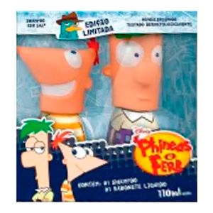 Shampoo + Sabonete Liquido Phineas e Ferb 110ml Biotropic