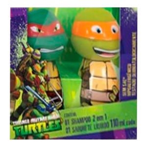 Shampoo Leonardo + Condicionador Donatello Tartarugas Ninja 110ml Biotropic
