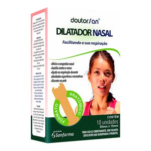 Dilatador Nasal Doutorsan Feminino 10 Unidades
