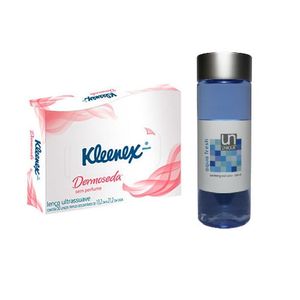 Lenco de Papel Kleenex Dermo + Wipe Aquafresh