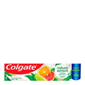 Creme Dental Colgate Natural Extracts Reinforced Defense 140g