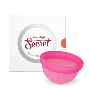 Disco Mestrual Fleurity Secret Rosa 1 Unidade