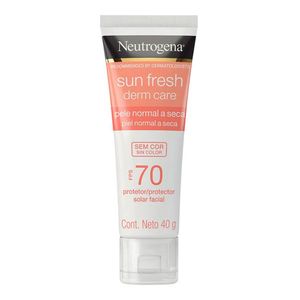 Protetor Solar Facial Neutrogena Derm Care 70 FPS Sem Cor 40g