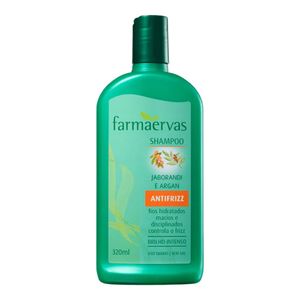 Shampoo Farmaervas Jaborandi e Oleo de Argan 320ml