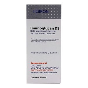 Imunoglucan Ds Suspensao Oral Hebron 150ml