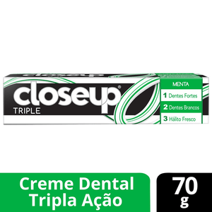 Creme Dental Close Up Triple Menta 70g