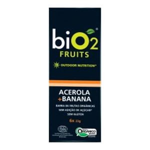 Barra de Frutas Organica Bio 2 Acerola + Banana 6 Unidades