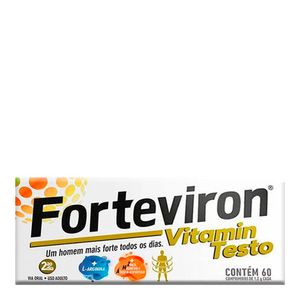 Suplemento Alimentar Forteviron Testo 60 Comprimidos