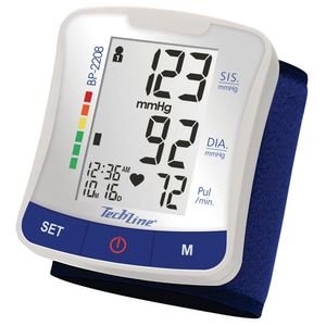 Monitor de Pressao Arterial Techline Digital Automatico de Pulso BP-2208