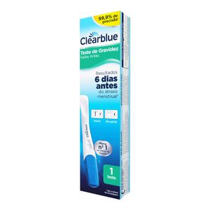 Teste de Gravidez Procter Clear Blue Saiba Antes 1 Unidade