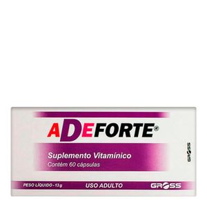 Polivitaminico Adeforte Gross 60 Capsulas