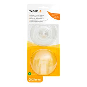 Protetor de Mamilo de Silicone Medela G 24mm 2 Unidades