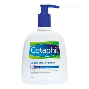 Loção de Limpeza Facial Galderma Cetaphil (Peles Sensíveis e Secas) - 300mL