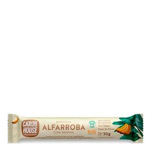 Barrinha Alfarroba Com Banana Carob House 25g