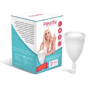 Coletor Menstrual Fleurity Tipo 1 Sem Pigmento 1 Unidade