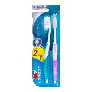 Escova Dental Condor Ultra Macia 2 Unidades