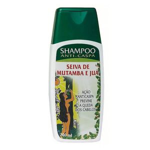 Shampoo Anticaspa Seiva De Mutamba e Jua 200ml