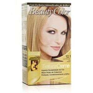 Tintura Beauty Color 12.1 Loiro Muito Claro Cinza