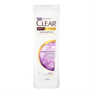 Shampoo Anticaspa Clear Women Hidratacao Intensa 400ml