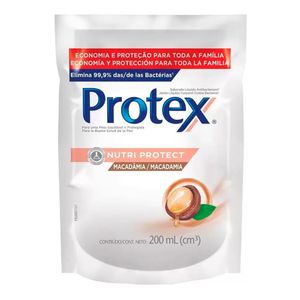 Refil Sabonete Liquido Corporal Protex Macadamia 200ml