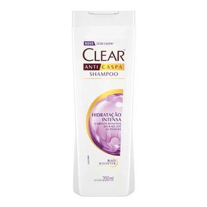 Shampoo Anticaspa Clear Women Hidratacao Intensa 200ml