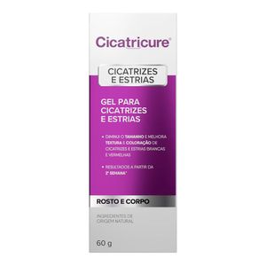 Gel Cicatricure para Cicatrizes e Estrias 60g