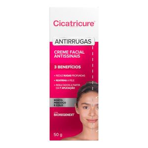 Creme Facial Antissinais Cicatricure Antirrugas - 60g