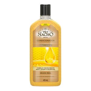 Condicionador Tio Nacho Anti Idade, Nutricao e Brilho Rejuvenecimento Capilar 415ml