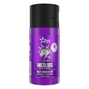 Mascara Pigmentante Magic Color Unicolors Violeta Mousse De Uva