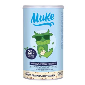 Proteina Vegetal Muke Torta de Banana com Canela