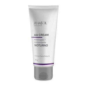 AA Cream Facial Noturno Anasol - Tratamento Antissinais