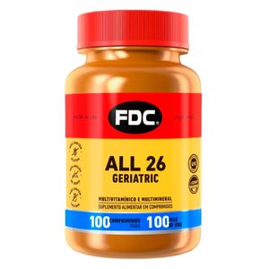 Suplemento Polivitamínico FDC – All 26 Geriatric