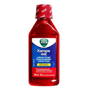 Xarope 44E [13,33 mg/mL + 1,33 mg/mL] (240 mL) Procter & Gamble