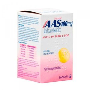 AAS Infantil 100 mg (120 comprimidos) Sanofi Medley