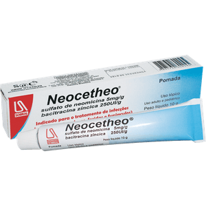 Neocetheo [250 UI/g + 5 mg/g] (10 g) Sobral