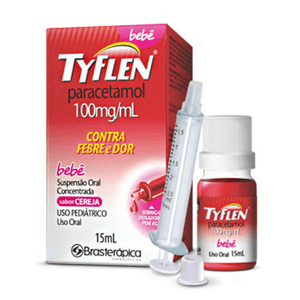 Tyflen Bebê Suspensão Oral 100 mg/mL (15 mL) Brasterapica
