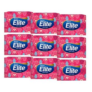 Lenço De Papel Elite 9 Pacotes 50 Folhas Cada