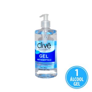 ÁLCOOL EM GEL ANTISSÉPTICO PUMP CLIVÊ 500 ML