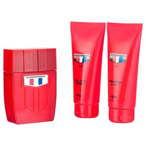 Kit Camaro Red – Colônia Masculina + Shampoo + Pós Barba