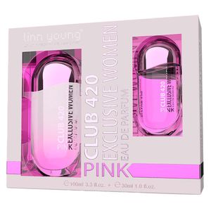 Coscentra Ly Club 420 Pink Exclusive Women Eau de Parfum Kit + 30ml