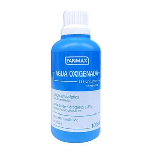 Água Oxigenada 10 Volumes 100Ml Farmax
