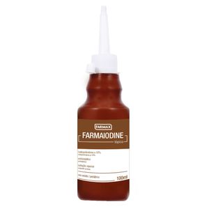 Farmaiodine Solucao Dermatologica 100Ml Farmax