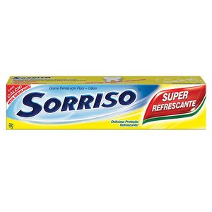 Creme Dental Sorriso Super Refrescante 90g