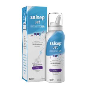 Salsep Jet Kids 0,9% Solução Nasal 100ml